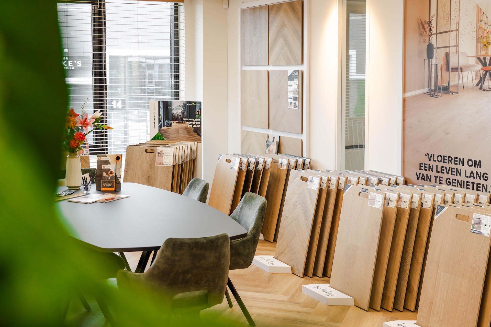 Janse showroom